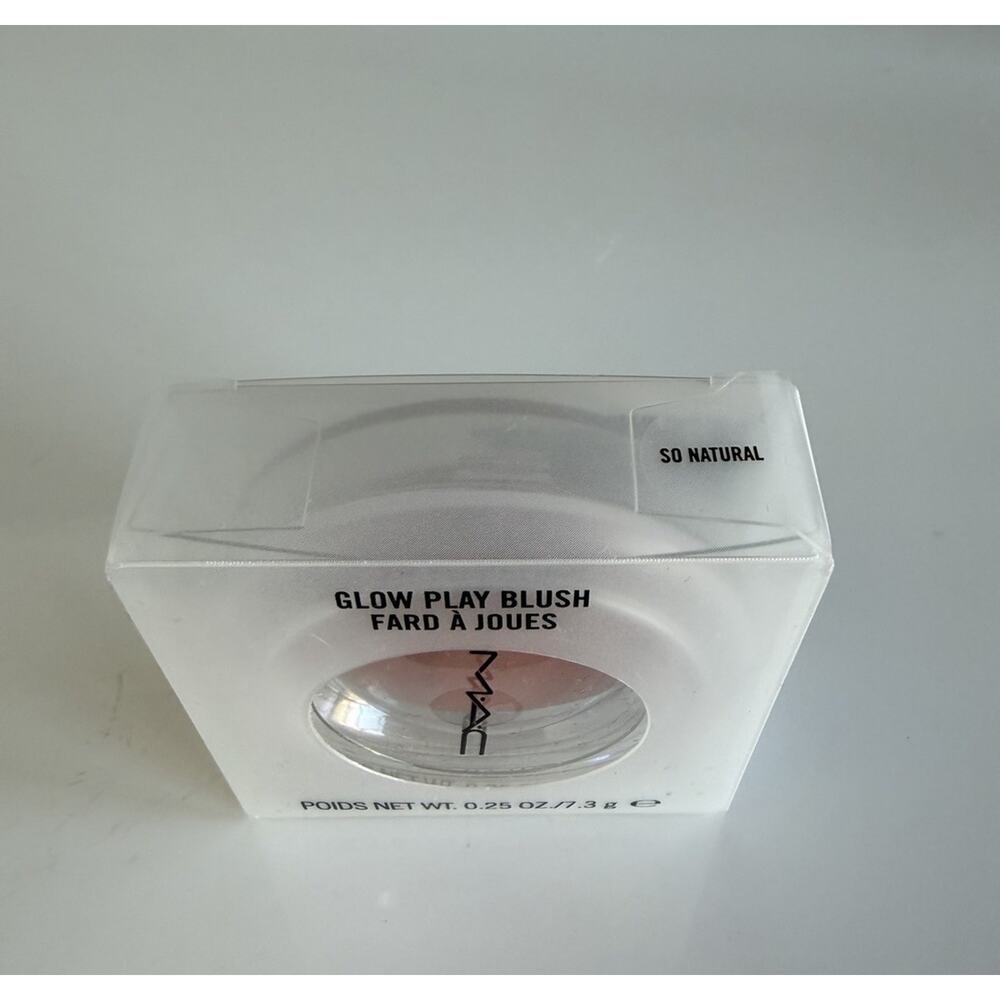 MAC Glow Play Blush #So Natural -0.25oz -NIB - Picture 2 of 3